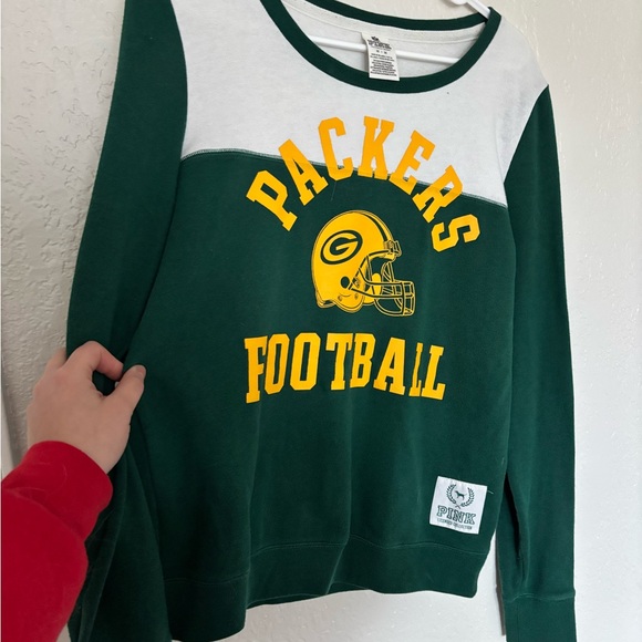 Victoria's Secret PINK Green Bay Packers Sweatshirt - Picture 4 of 5